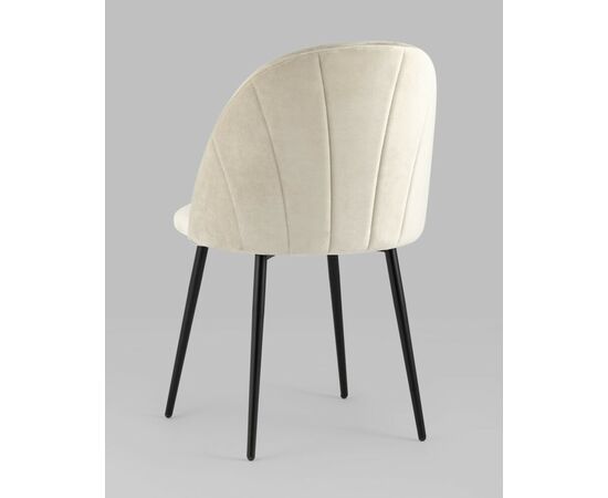 Стул Логан SN велюр бежевый, изображение 10 | Интернет магазин мебели и декора LifeDekor