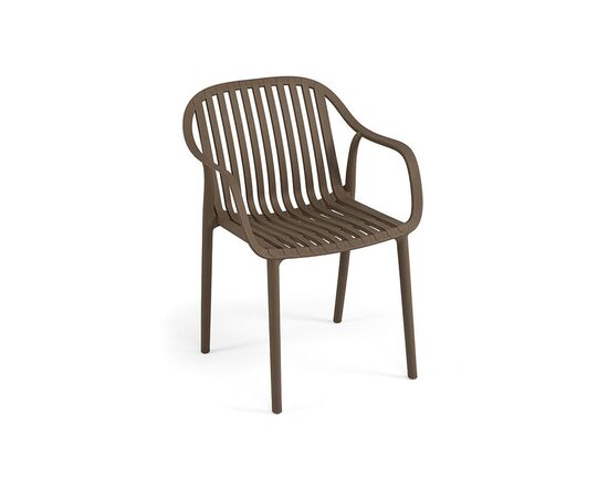 "Мохито" стул пластиковый, цвет бежево-коричневый, изображение 2 | Интернет магазин мебели и декора LifeDekor