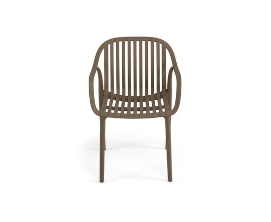 "Мохито" стул пластиковый, цвет бежево-коричневый, изображение 3 | Интернет магазин мебели и декора LifeDekor