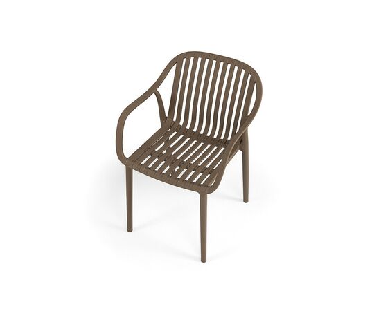 "Мохито" стул пластиковый, цвет бежево-коричневый, изображение 4 | Интернет магазин мебели и декора LifeDekor