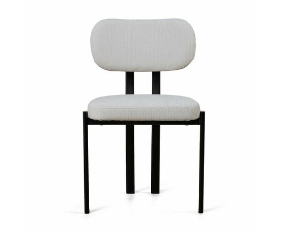 Стул Ervin, шенилл серый, изображение 2 | Интернет магазин мебели и декора LifeDekor