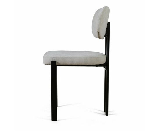 Стул Ervin, шенилл серый, изображение 3 | Интернет магазин мебели и декора LifeDekor