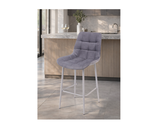 Барный стул Челси 360 темно-серый (zd 995) / серый np, изображение 2 | Интернет магазин мебели и декора LifeDekor