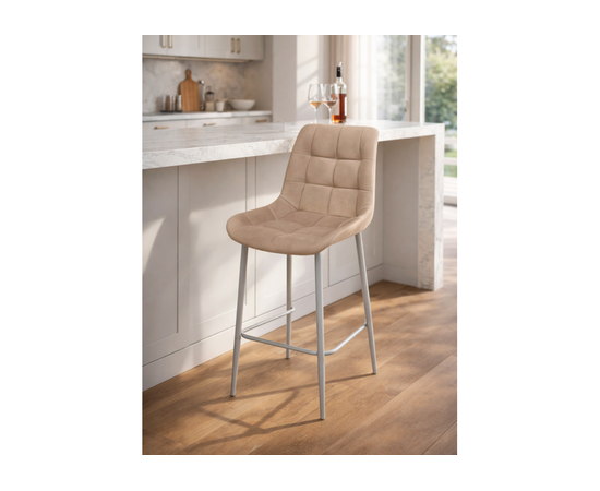 Барный стул Челси 360 латте (zd 290) / серый np, изображение 2 | Интернет магазин мебели и декора LifeDekor