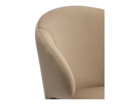 Дизайнерский стул Cosmos на усиленной опоре, латте, основание золото, изображение 5 | Интернет магазин мебели и декора LifeDekor