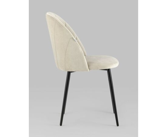 Стул Логан SN велюр бежевый, изображение 8 | Интернет магазин мебели и декора LifeDekor