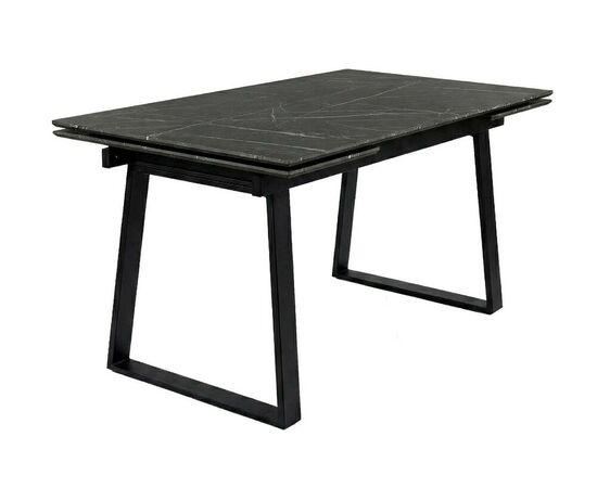 Стол DikLine DZ160 Камень Пьетра Гриджиа чёрный/черные (2 уп.) | Интернет магазин мебели и декора LifeDekor