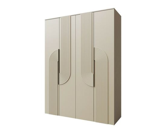 Шкаф «Монтиз» 4д КМК 1003.1, персидский жемчуг/шадэ песочный, изображение 2 | Интернет магазин мебели и декора LifeDekor