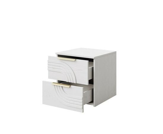 Тумба «Монтиз» 2я КМК 1003.2, персидский жемчуг/шадэ песочный, изображение 3 | Интернет магазин мебели и декора LifeDekor