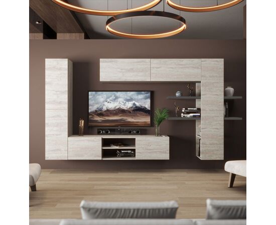 Стенка «Альда», сосна касцина | Интернет магазин мебели и декора LifeDekor