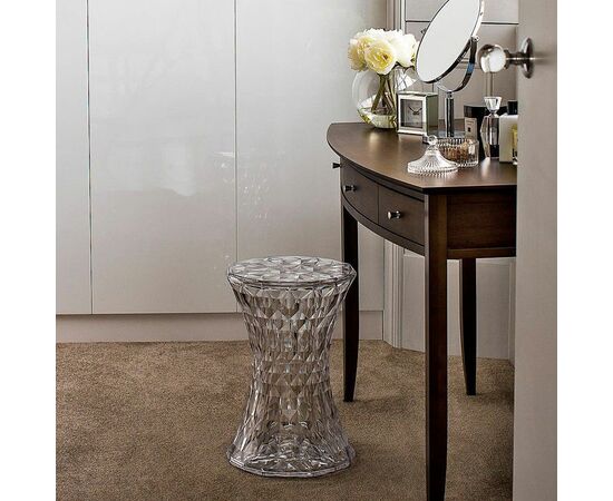 Стул-пуф Stone прозрачный янтарный, изображение 11 | Интернет магазин мебели и декора LifeDekor