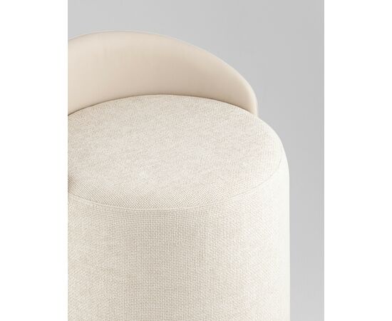 Пуф Тея спинка иск.кожа, сиденье шенилл бежевый, изображение 8 | Интернет магазин мебели и декора LifeDekor