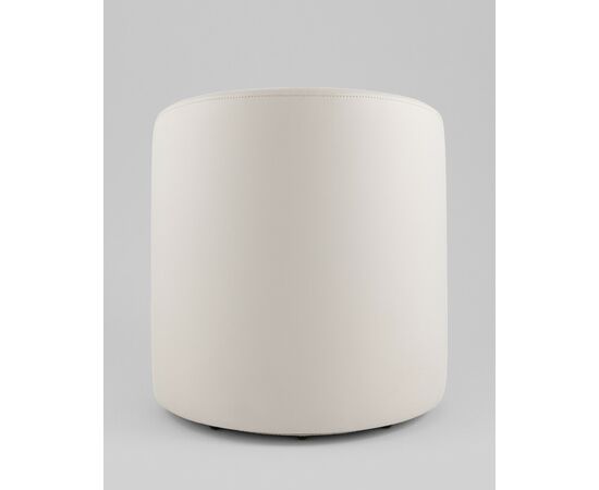 Пуф Тея спинка иск.кожа, сиденье шенилл светло-серый, изображение 5 | Интернет магазин мебели и декора LifeDekor