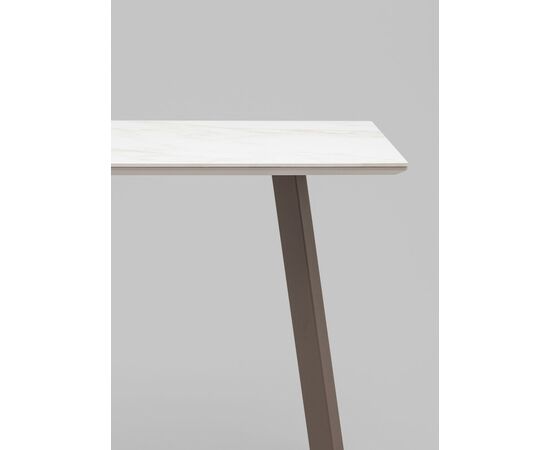 Стол Райли нераскладной 100*70*75 см столешница МДФ керамика Carla Larkin глянец, изображение 5 | Интернет магазин мебели и декора LifeDekor