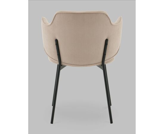 Стул Джиннет NEW велюр бежевый 2 шт., изображение 6 | Интернет магазин мебели и декора LifeDekor