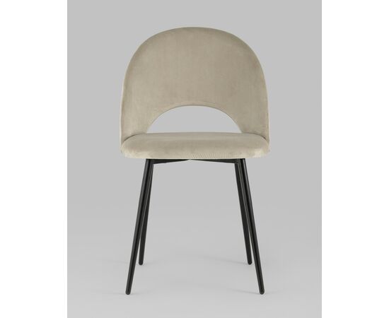 Стул Меган SN велюр бежевый, изображение 7 | Интернет магазин мебели и декора LifeDekor