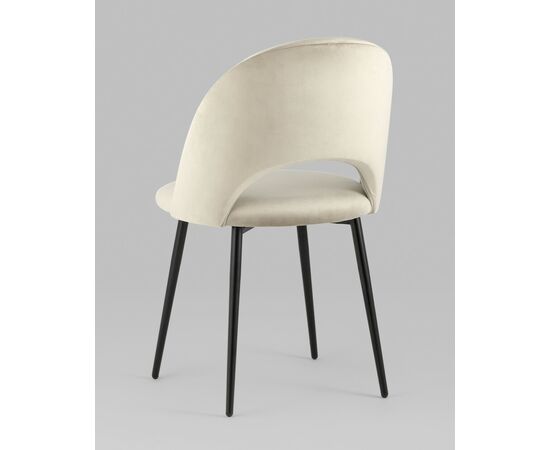 Стул Меган SN велюр бежевый, изображение 10 | Интернет магазин мебели и декора LifeDekor