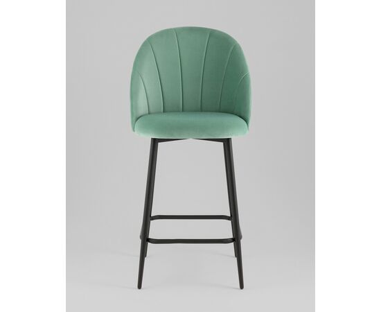 Стул полубарный Логан SN велюр фисташковый, изображение 3 | Интернет магазин мебели и декора LifeDekor