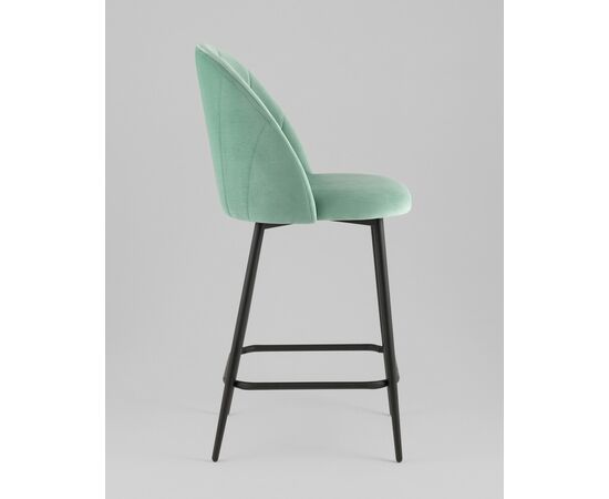 Стул полубарный Логан SN велюр фисташковый, изображение 4 | Интернет магазин мебели и декора LifeDekor