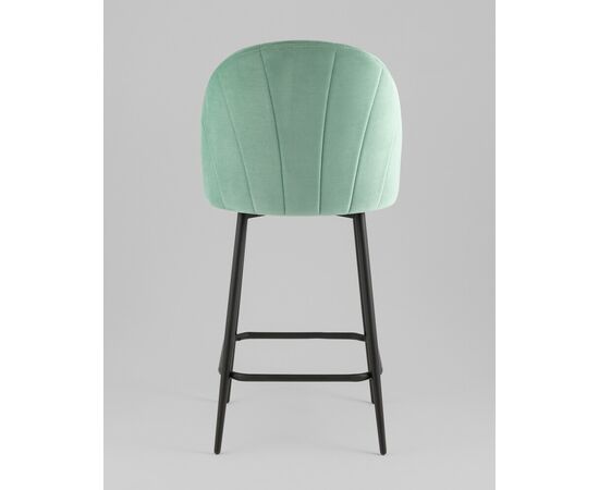 Стул полубарный Логан SN велюр фисташковый, изображение 5 | Интернет магазин мебели и декора LifeDekor
