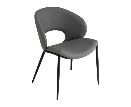 Стул Вивьен экокожа серый | Интернет магазин мебели и декора LifeDekor