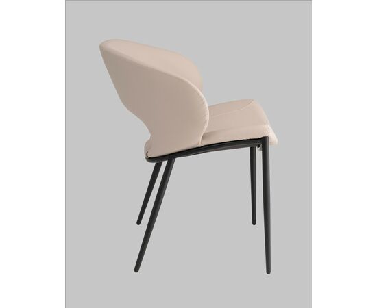 Стул Вивьен иск.кожа светло-бежевый, изображение 4 | Интернет магазин мебели и декора LifeDekor