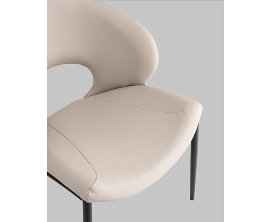 Стул Вивьен иск.кожа светло-бежевый, изображение 7 | Интернет магазин мебели и декора LifeDekor