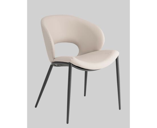 Стул Вивьен иск.кожа светло-бежевый, изображение 9 | Интернет магазин мебели и декора LifeDekor