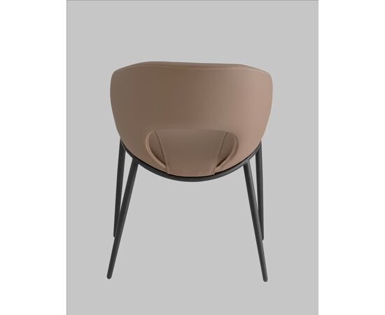 Стул Вивьен иск.кожа светло-коричневый, изображение 5 | Интернет магазин мебели и декора LifeDekor