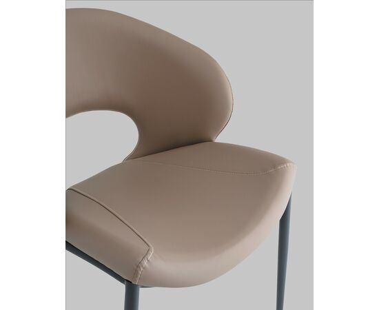 Стул Вивьен иск.кожа светло-коричневый, изображение 7 | Интернет магазин мебели и декора LifeDekor