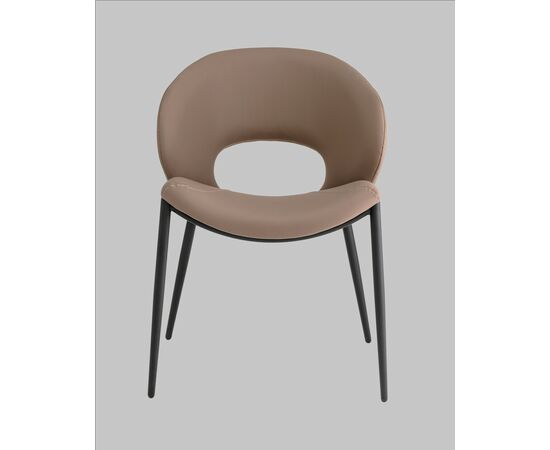 Стул Вивьен иск.кожа светло-коричневый, изображение 3 | Интернет магазин мебели и декора LifeDekor