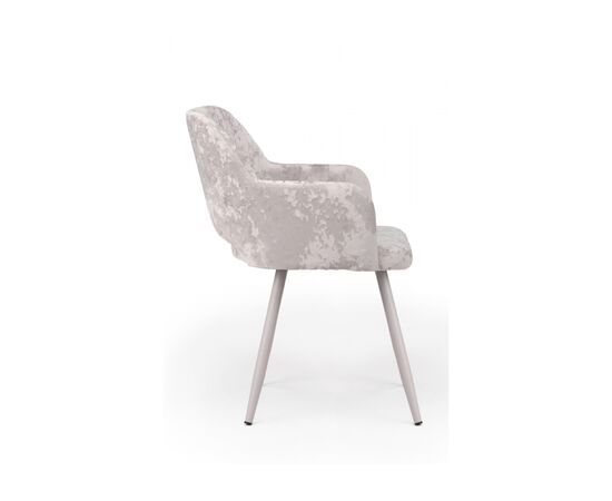 Стул на металлокаркасе Эолин 360 латте (simple 008) / серый, изображение 4 | Интернет магазин мебели и декора LifeDekor