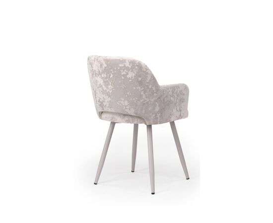 Стул на металлокаркасе Эолин 360 латте (simple 008) / серый, изображение 5 | Интернет магазин мебели и декора LifeDekor