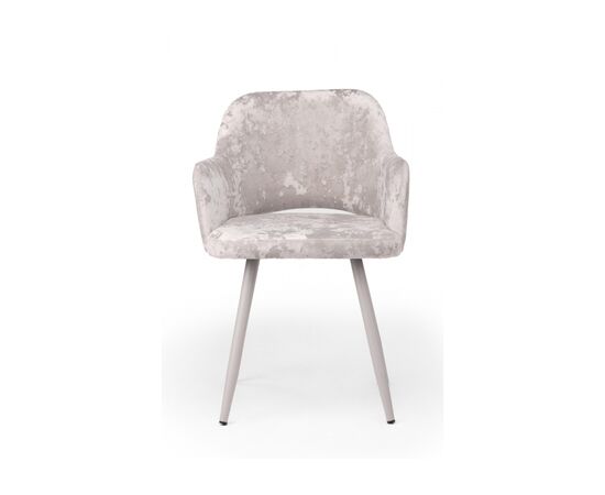 Стул на металлокаркасе Эолин латте (simple 008) / серый, изображение 2 | Интернет магазин мебели и декора LifeDekor