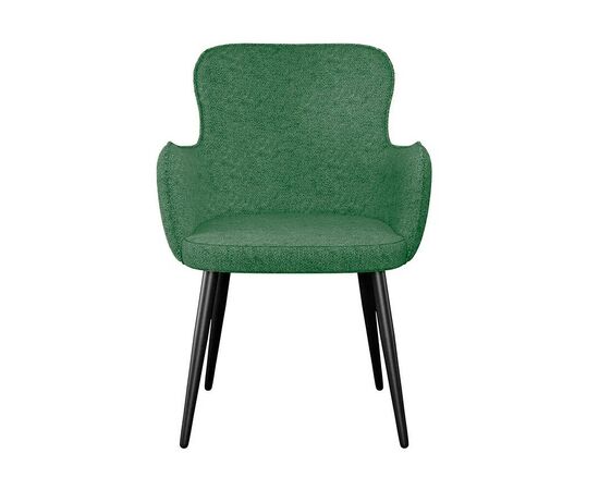 Стул DikLine 503 поворотный NS Pine зеленый, ножки черные, изображение 2 | Интернет магазин мебели и декора LifeDekor