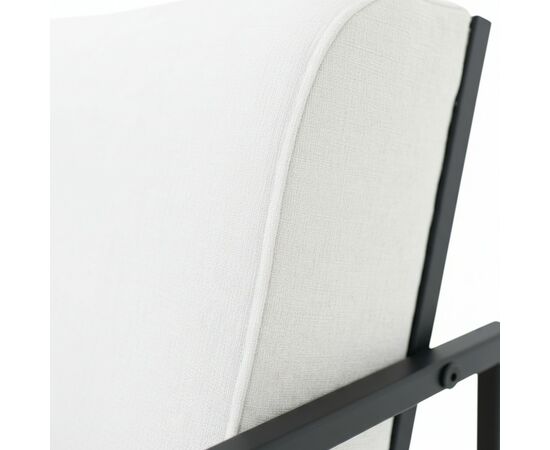 Кресло Алекс шенилл белый, изображение 10 | Интернет магазин мебели и декора LifeDekor