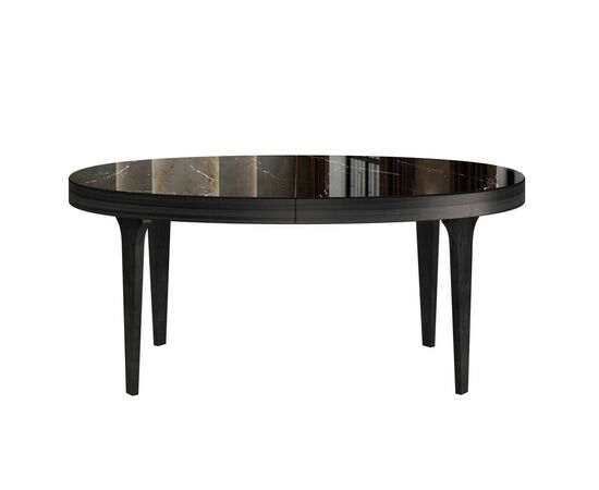 Стол овальный раскладной Bellini (200+40), керамика глянцевая | Интернет магазин мебели и декора LifeDekor