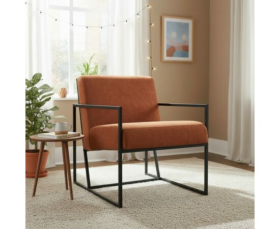 Кресло Алекс шенилл терракотовый, изображение 14 | Интернет магазин мебели и декора LifeDekor