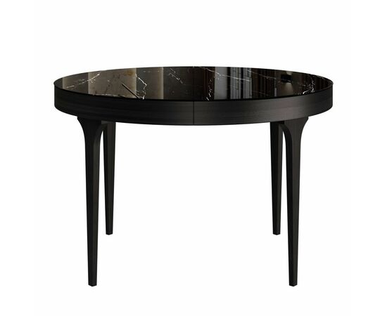 Стол круглый раскладной Bellini (120+40), керамика глянцевая | Интернет магазин мебели и декора LifeDekor