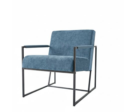 Кресло Алекс шенилл серо-голубой, изображение 5 | Интернет магазин мебели и декора LifeDekor