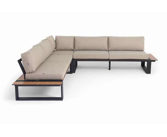 "Тулон" угловой модульный диван, каркас из алюминия, изображение 2 | Интернет магазин мебели и декора LifeDekor