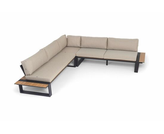 "Тулон" угловой модульный диван, каркас из алюминия, изображение 3 | Интернет магазин мебели и декора LifeDekor