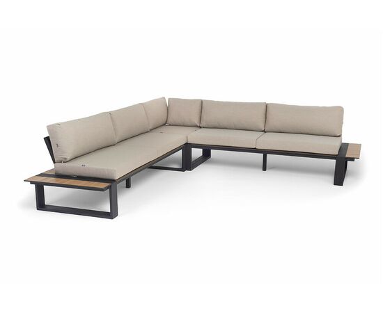 "Тулон" угловой модульный диван, каркас из алюминия, изображение 4 | Интернет магазин мебели и декора LifeDekor