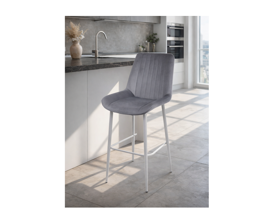 Барный стул Седа 360 темно-серый (zd 995) / серый np, изображение 2 | Интернет магазин мебели и декора LifeDekor