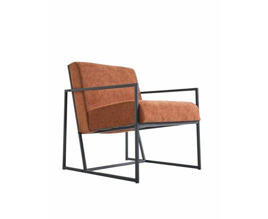 Кресло Алекс шенилл терракотовый, изображение 3 | Интернет магазин мебели и декора LifeDekor