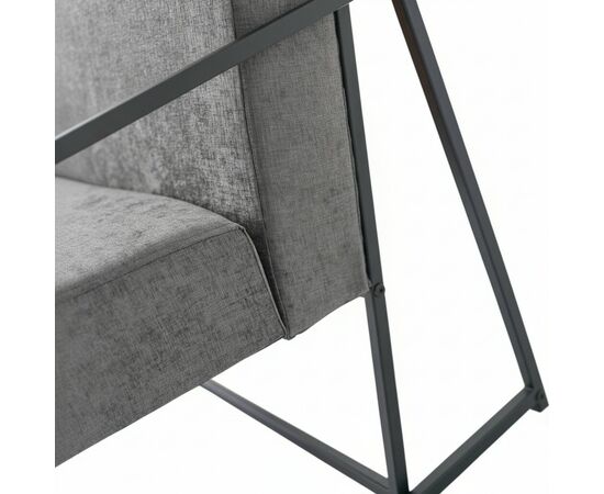 Кресло Алекс шенилл серый, изображение 7 | Интернет магазин мебели и декора LifeDekor