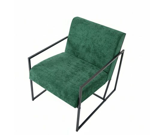 Кресло Алекс шенилл зеленый, изображение 6 | Интернет магазин мебели и декора LifeDekor