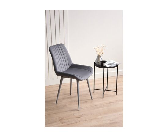 Стул на металлокаркасе Седа 360 темно-серый (zd 995) / серый np, изображение 3 | Интернет магазин мебели и декора LifeDekor