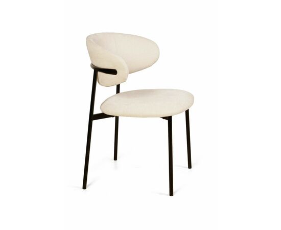 Стул Адель, шенилл Reef cream, изображение 3 | Интернет магазин мебели и декора LifeDekor