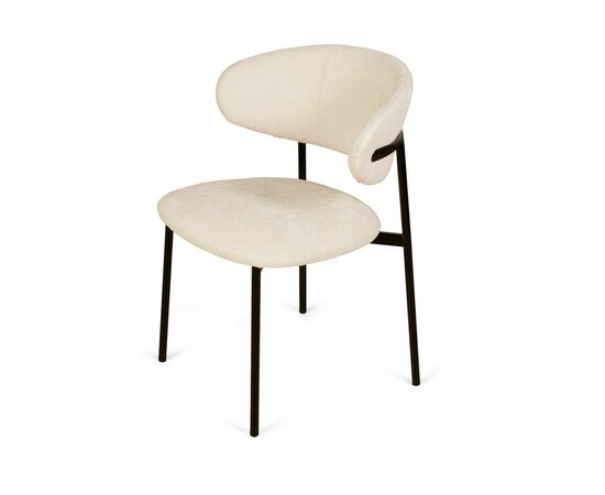 Стул Адель, шенилл Reef cream, изображение 4 | Интернет магазин мебели и декора LifeDekor